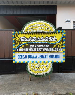Papan Bunga Duka di Wusi