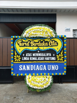Papan Bunga Duka di Wusi